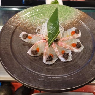 SA3-BLACK SNAPPER CARPACCIO